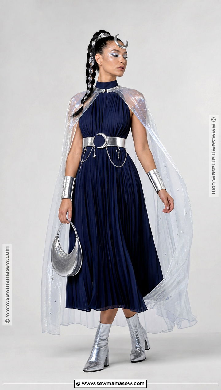 Silver Moon Artemis Costume - 40 greek goddess halloween costume ideas