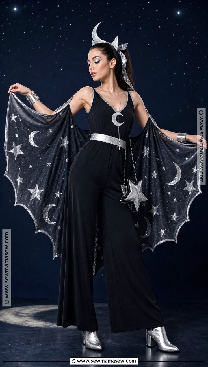 Silver Moon Bat Costume - 35 Bat Costume Women's Ideas