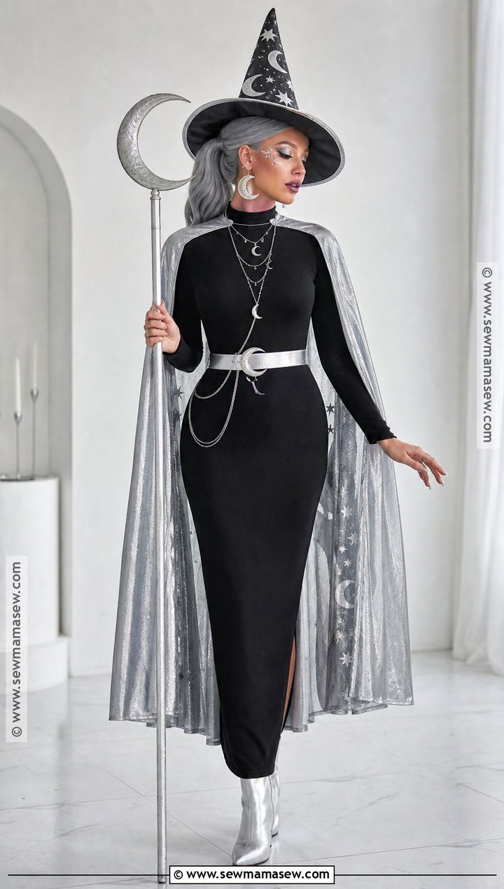 Silver Moon Witch Costume - 50 witch costume ideas