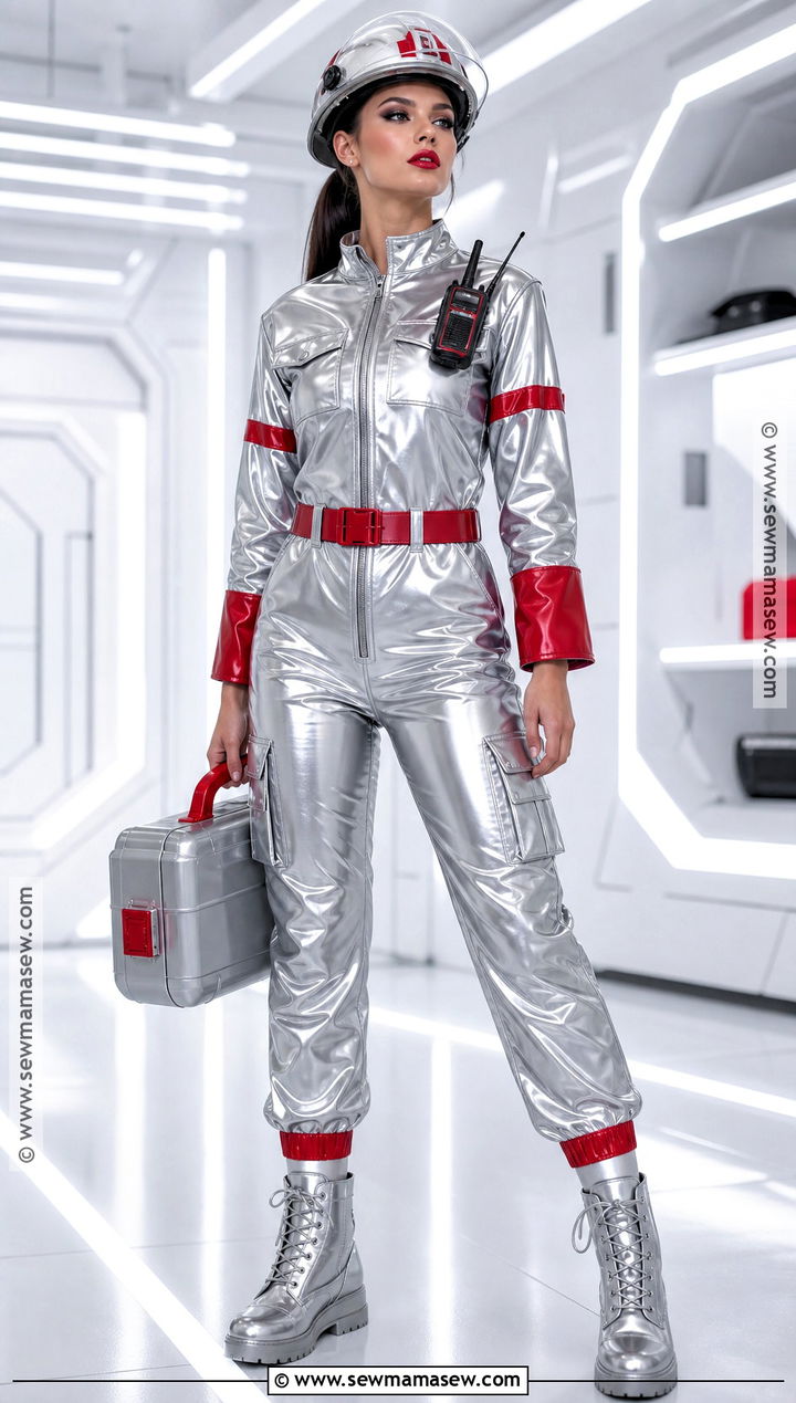 Silver Rescue Firefighter Costume - 35 firefighter costume ideas for women