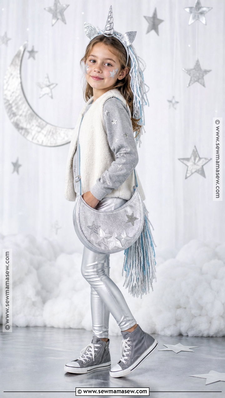 Silver Star Unicorn Costume - 30 unicorn costume ideas for kids