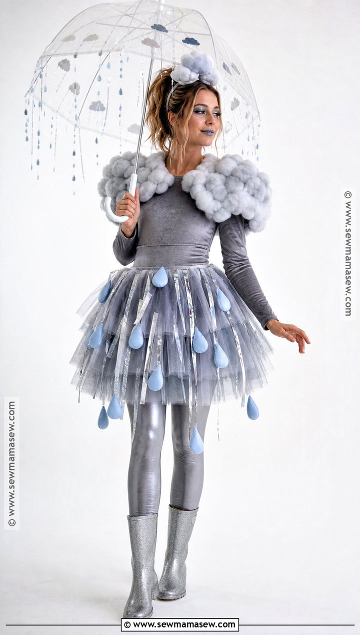 Silver Storm Cloud Costume - 30 silver costume ideas