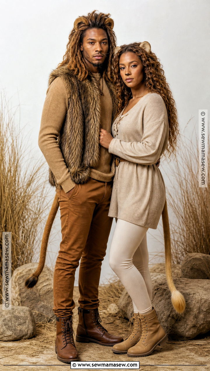 Simba And Nala Couple Costume - 30 Disney Halloween Costumes for Couples