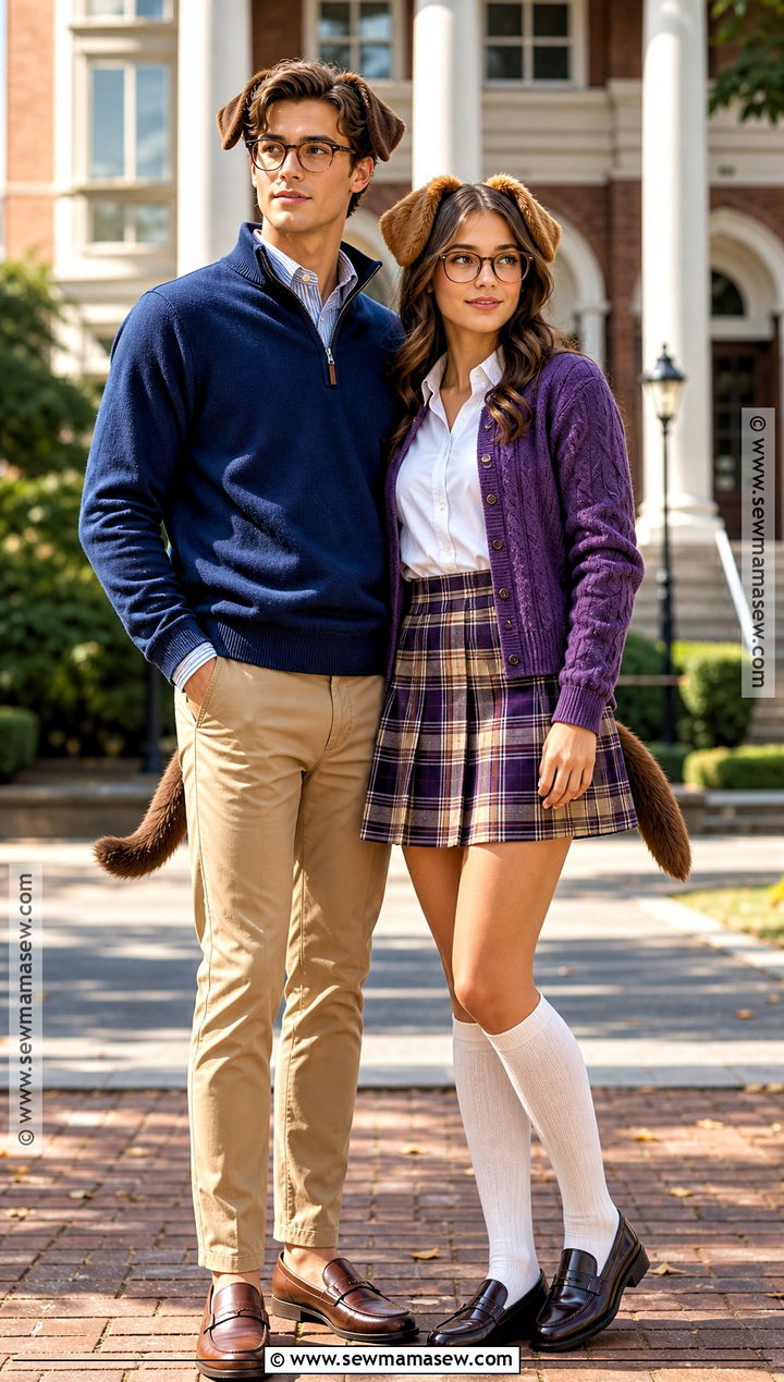 Simon And Jeanette Preppy Costume - 35 simon and jeanette costume ideas