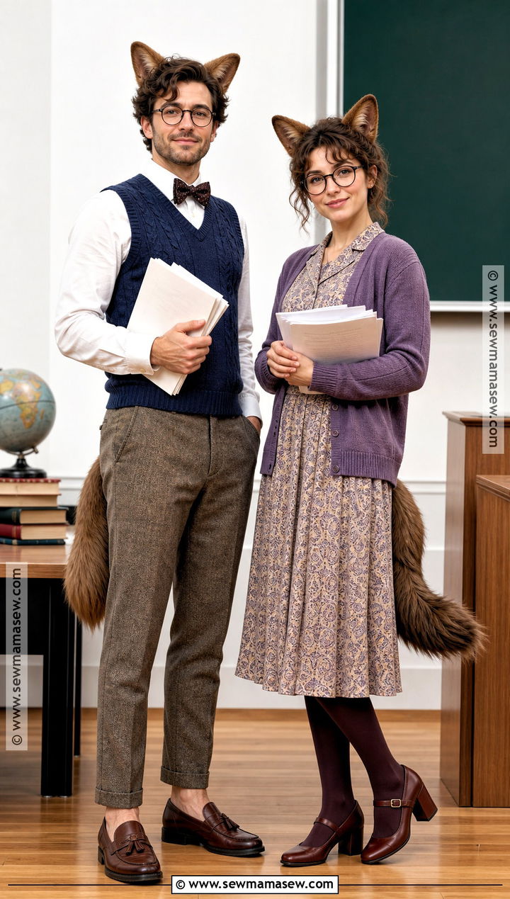 Simon And Jeanette Professor Costume - 35 simon and jeanette costume ideas