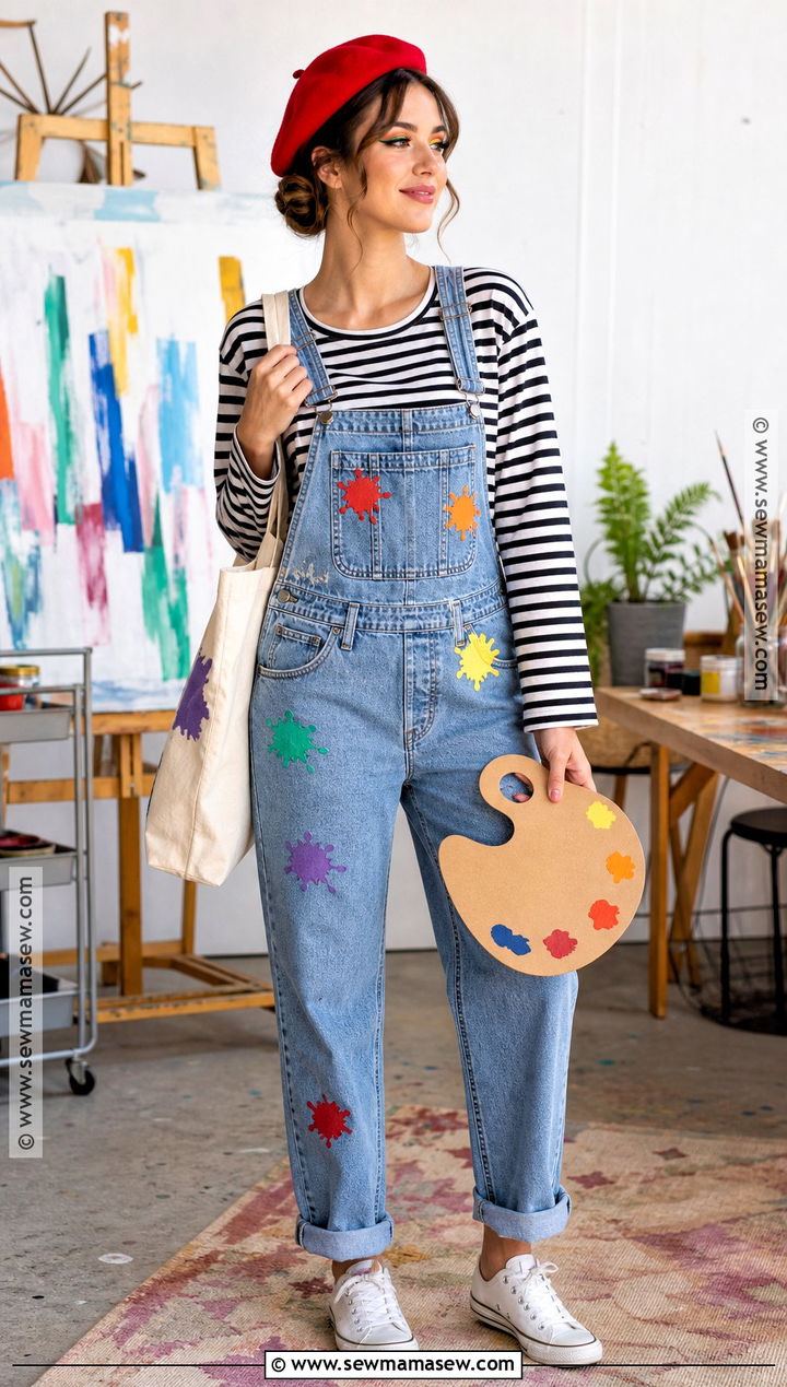 Simple Artist Halloween Outfit - 30 Simple Halloween Outfit Ideas