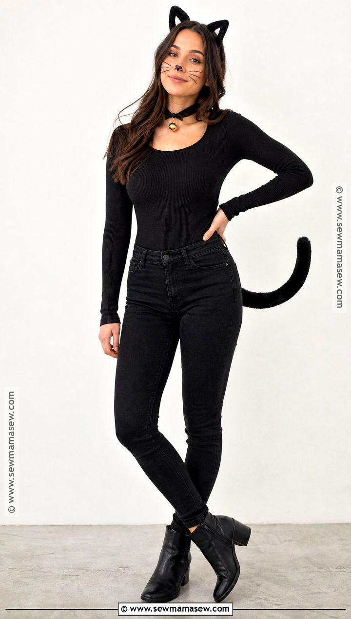 Simple Black Cat Costume - 40 simple costume ideas