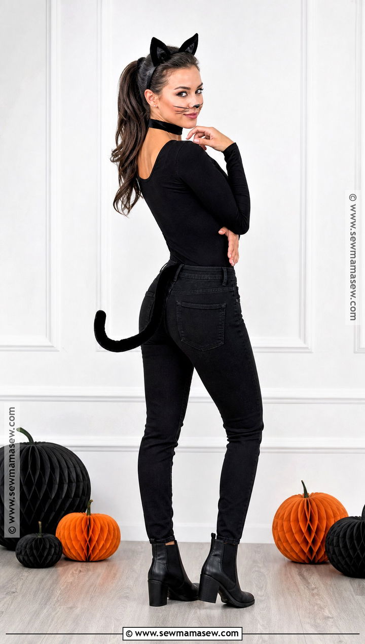 Simple Black Cat Costume - 30 costume ideas simple