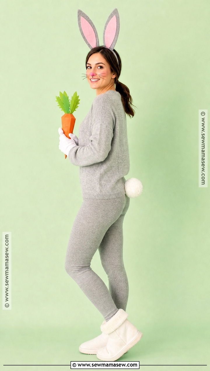Simple Bunny Costume - 30 costume ideas simple
