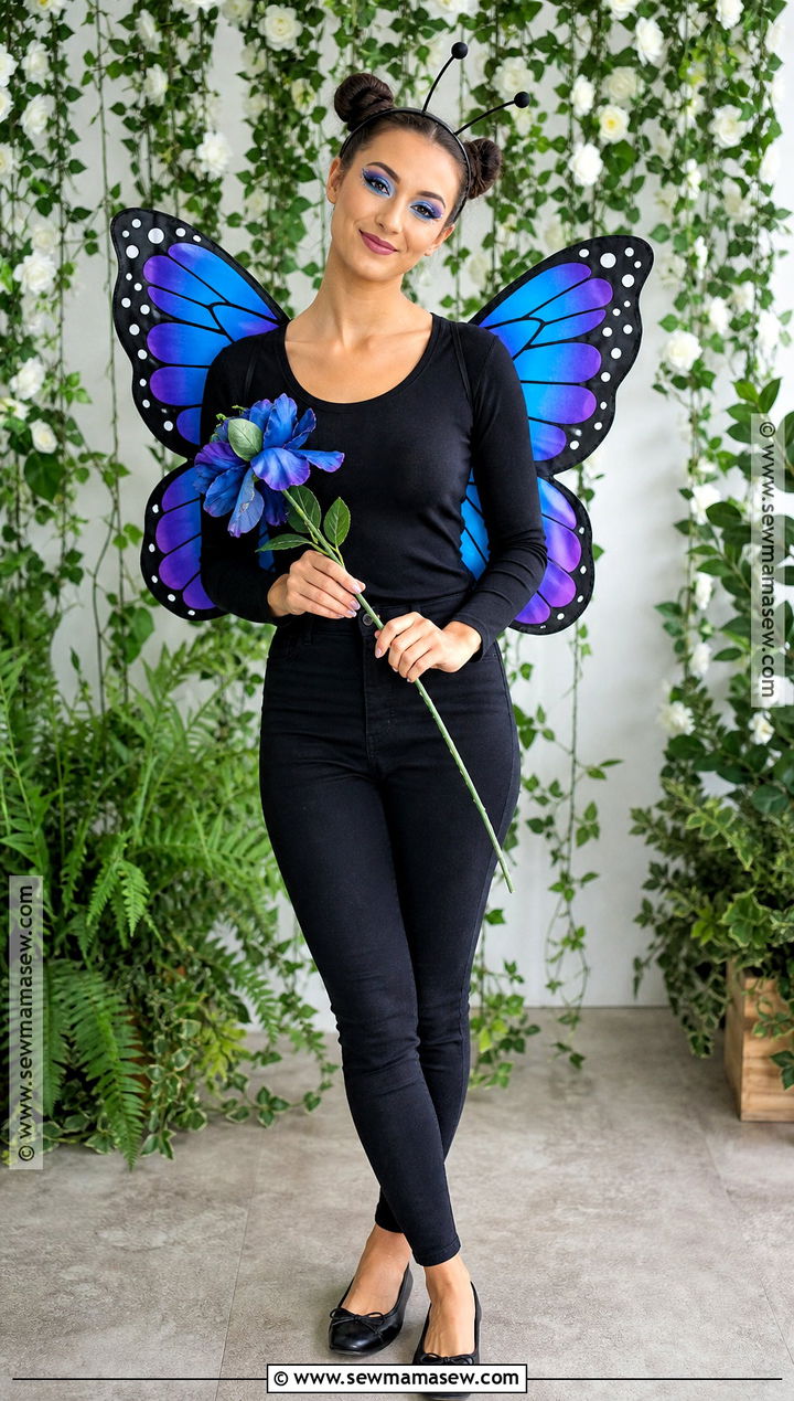 Simple Butterfly Costume - 40 simple costume ideas