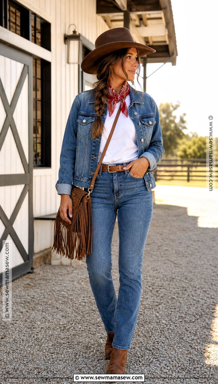 Simple Cowgirl Halloween Outfit - 30 Simple Halloween Outfit Ideas