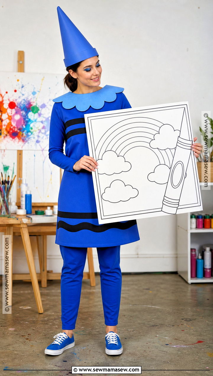 Simple Crayon Costume - 30 costume ideas simple