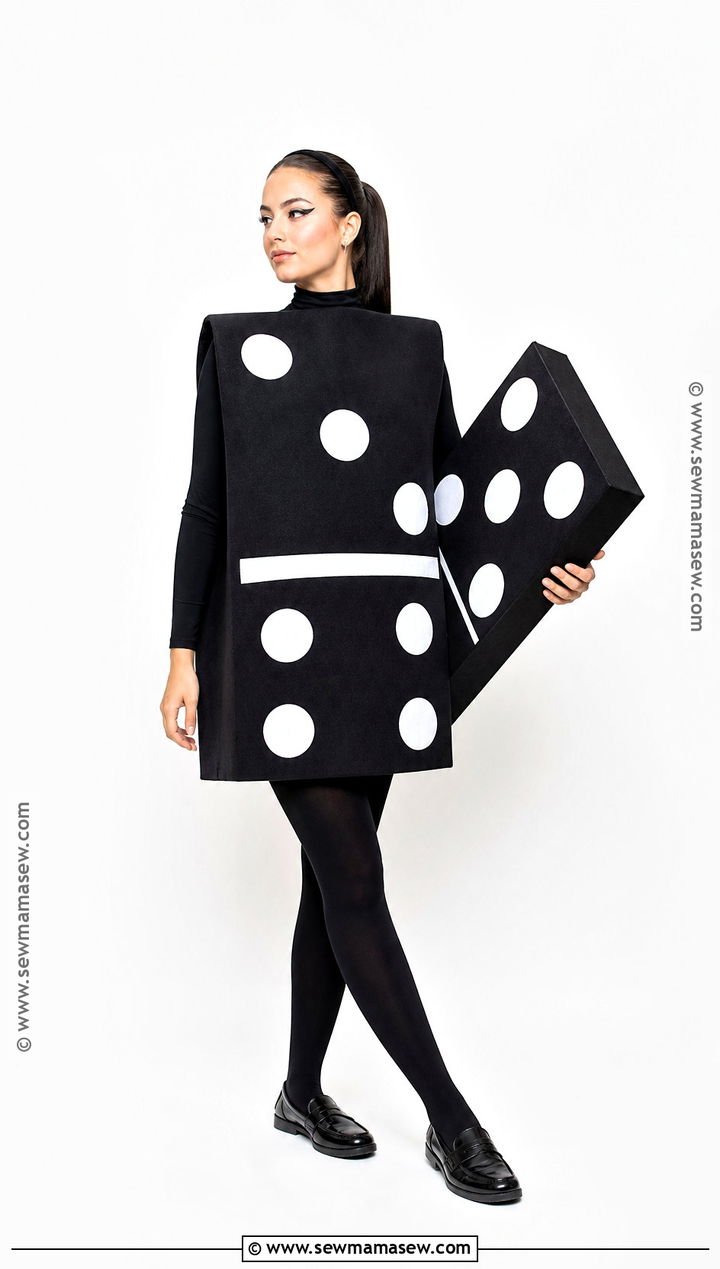 Simple Domino Costume - 40 simple costume ideas