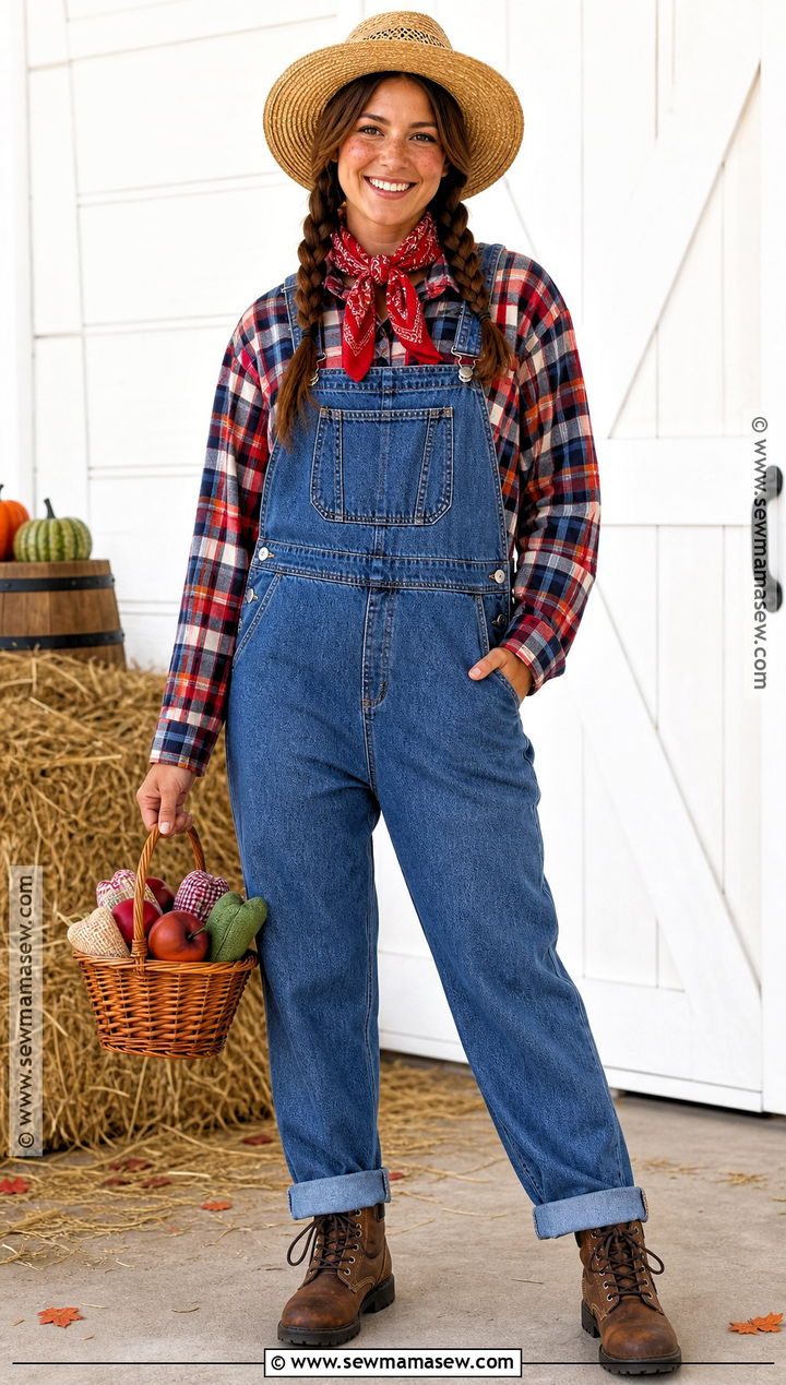 Simple Farmer Costume - 40 simple costume ideas