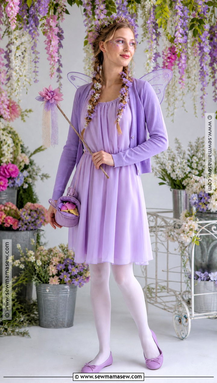 Simple Garden Fairy Costume - 30 halloween costume ideas easy
