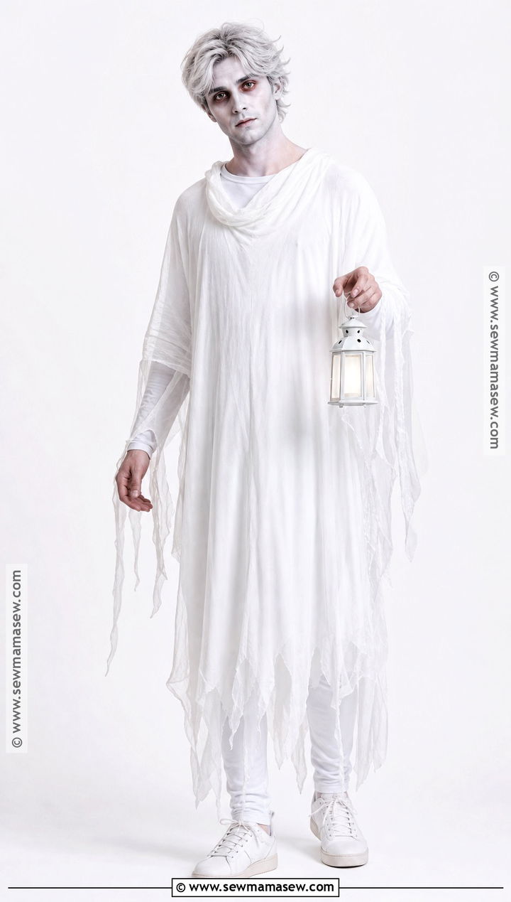 Simple Ghost Costume - 30 easy guy halloween costumes