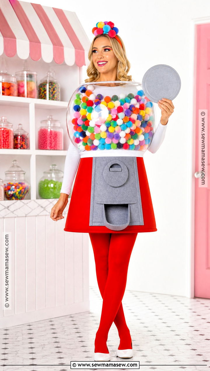 Simple Gumball Machine Costume - 40 simple costume ideas
