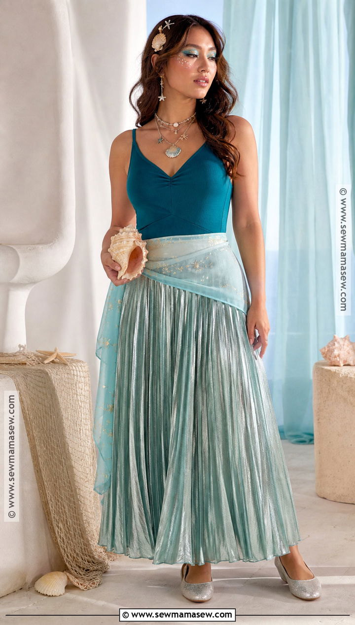 Simple Mermaid Costume - 40 simple costume ideas