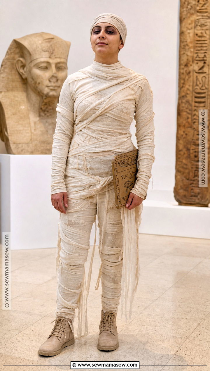 Simple Mummy Costume - 40 simple costume ideas