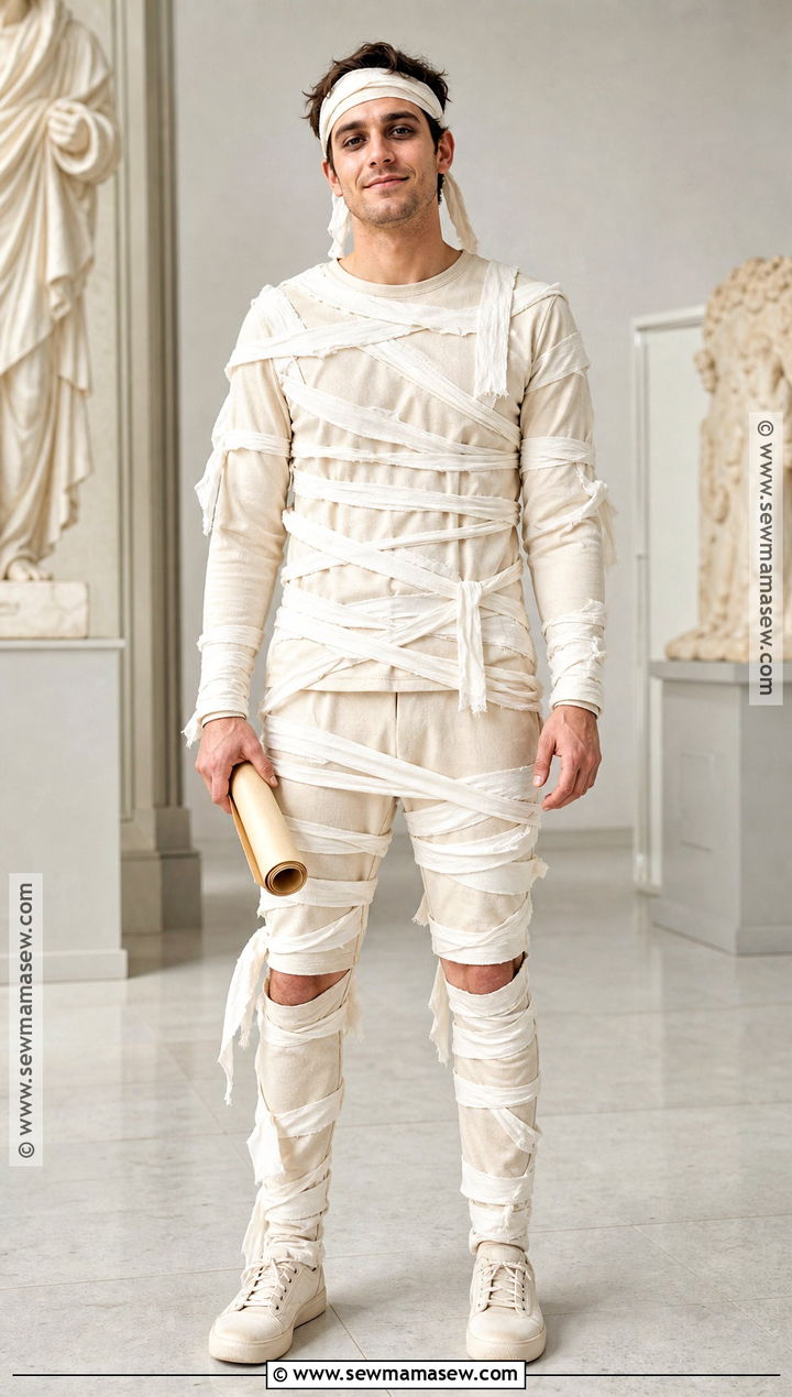 Simple Mummy Costume - 30 costume ideas simple