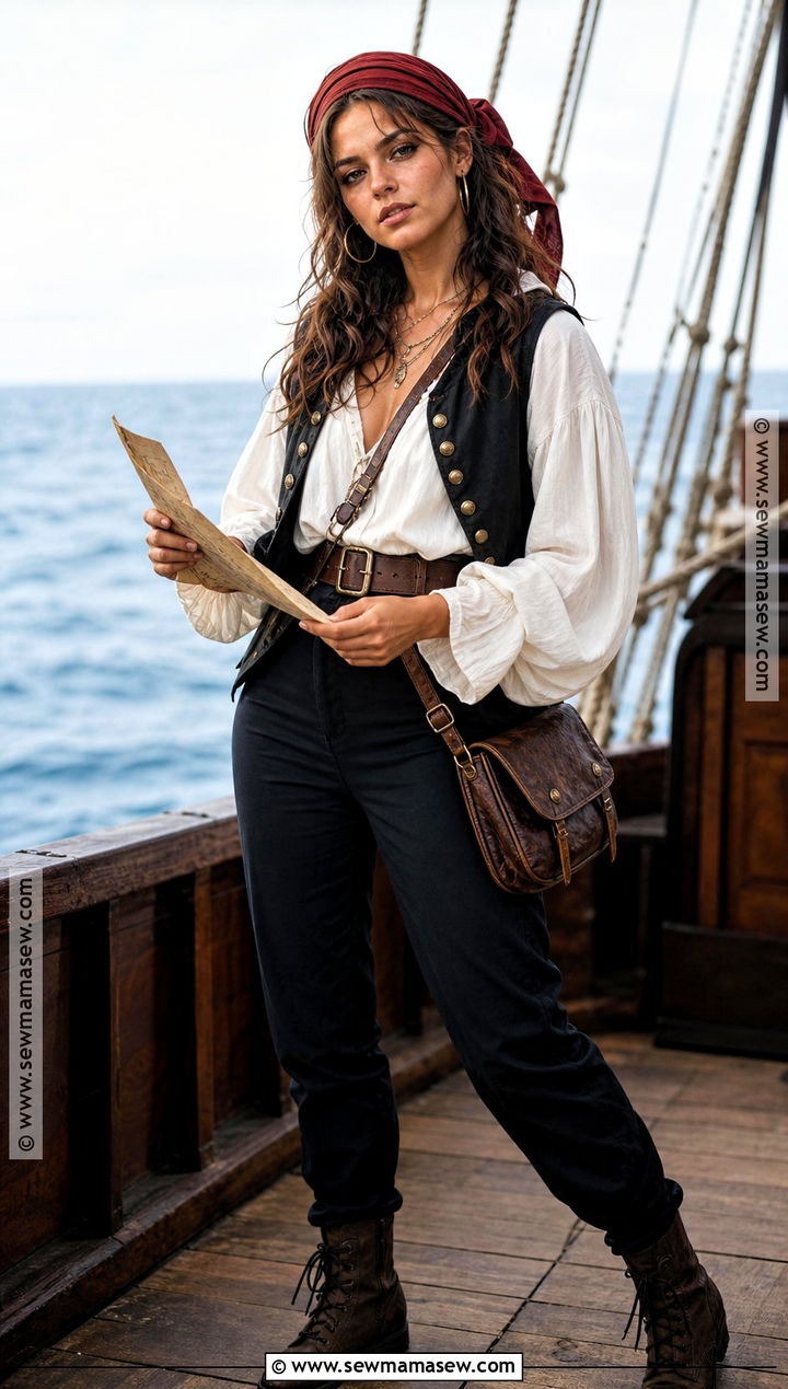Simple Pirate Inspired Halloween Outfit - 30 Simple Halloween Outfit Ideas