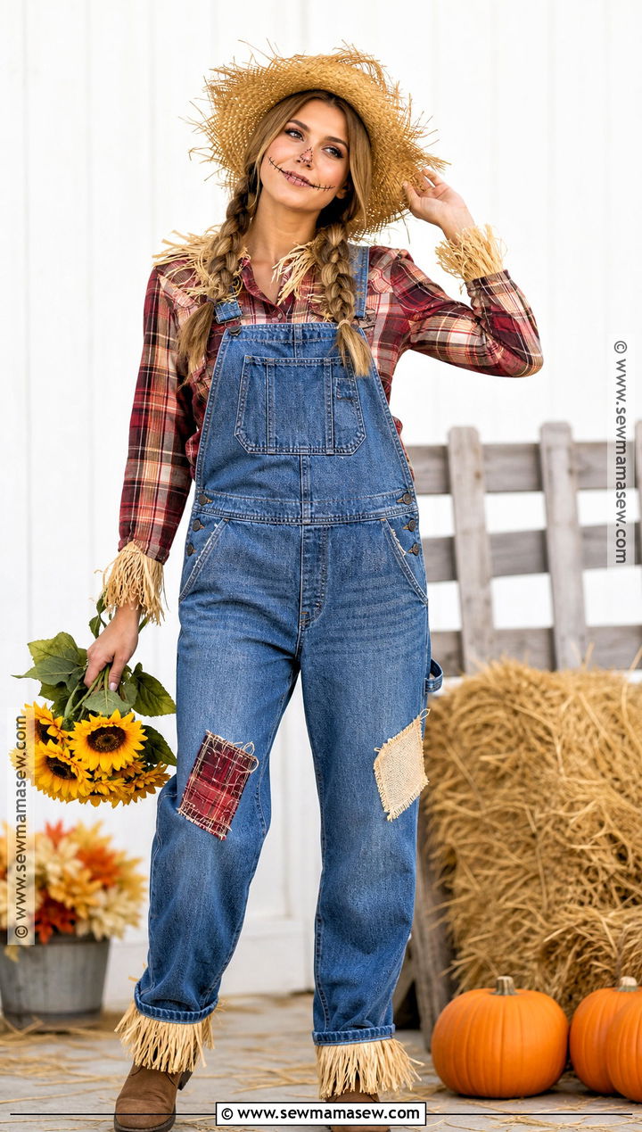 Simple Scarecrow Costume - 40 simple costume ideas