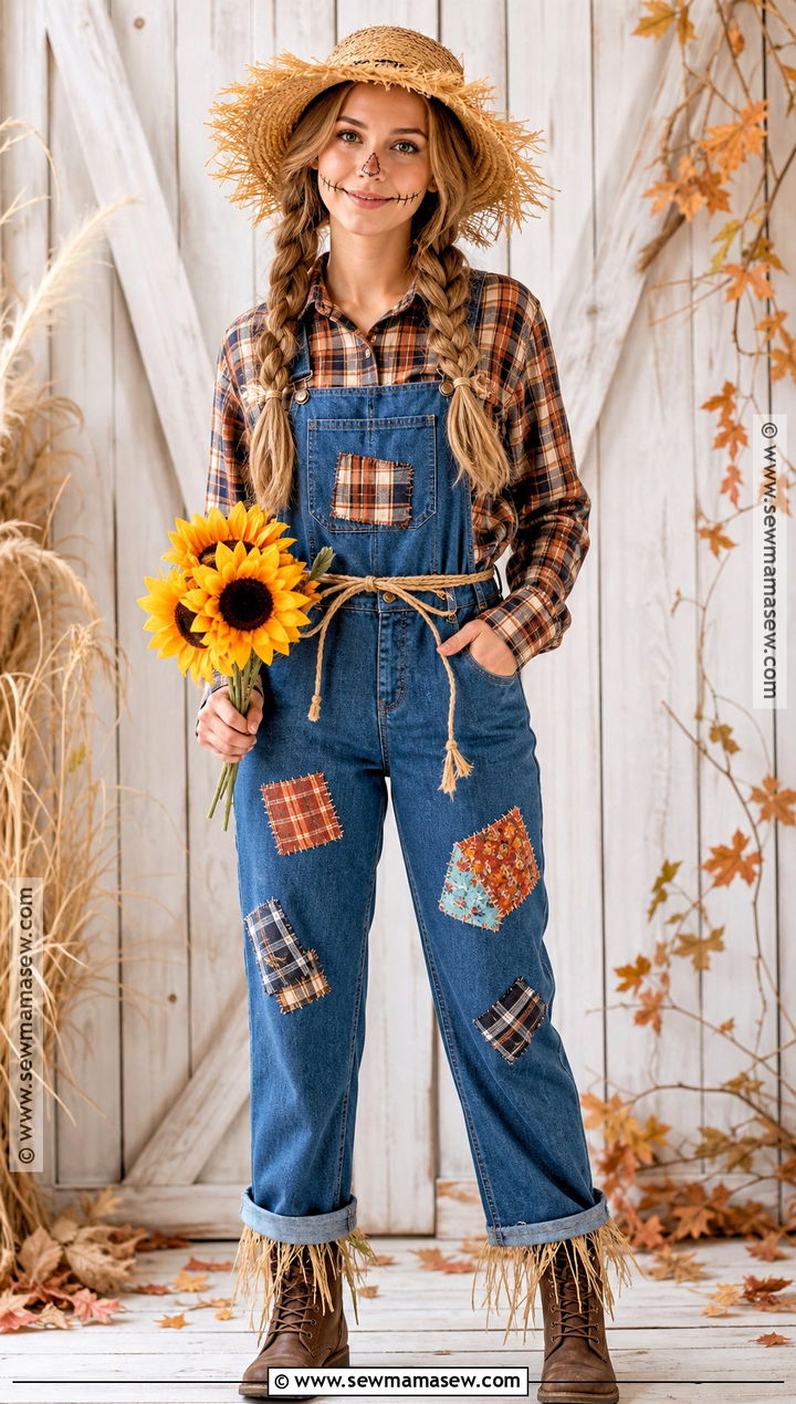 Simple Scarecrow Costume - 50 easy costume ideas