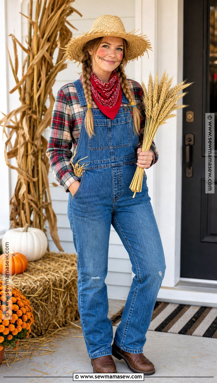 Simple Scarecrow Costume - 30 costume ideas simple