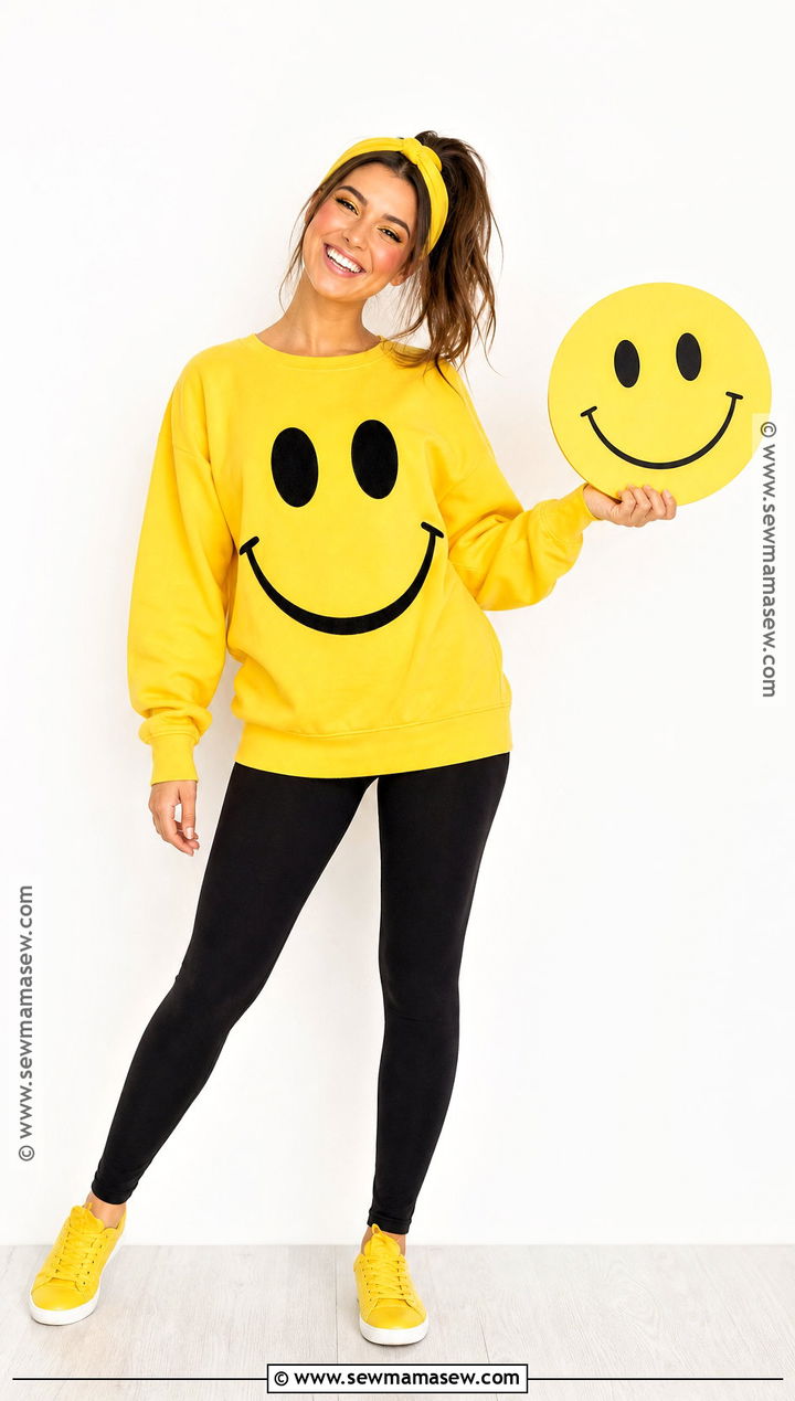 Simple Smiley Face Costume - 40 simple costume ideas