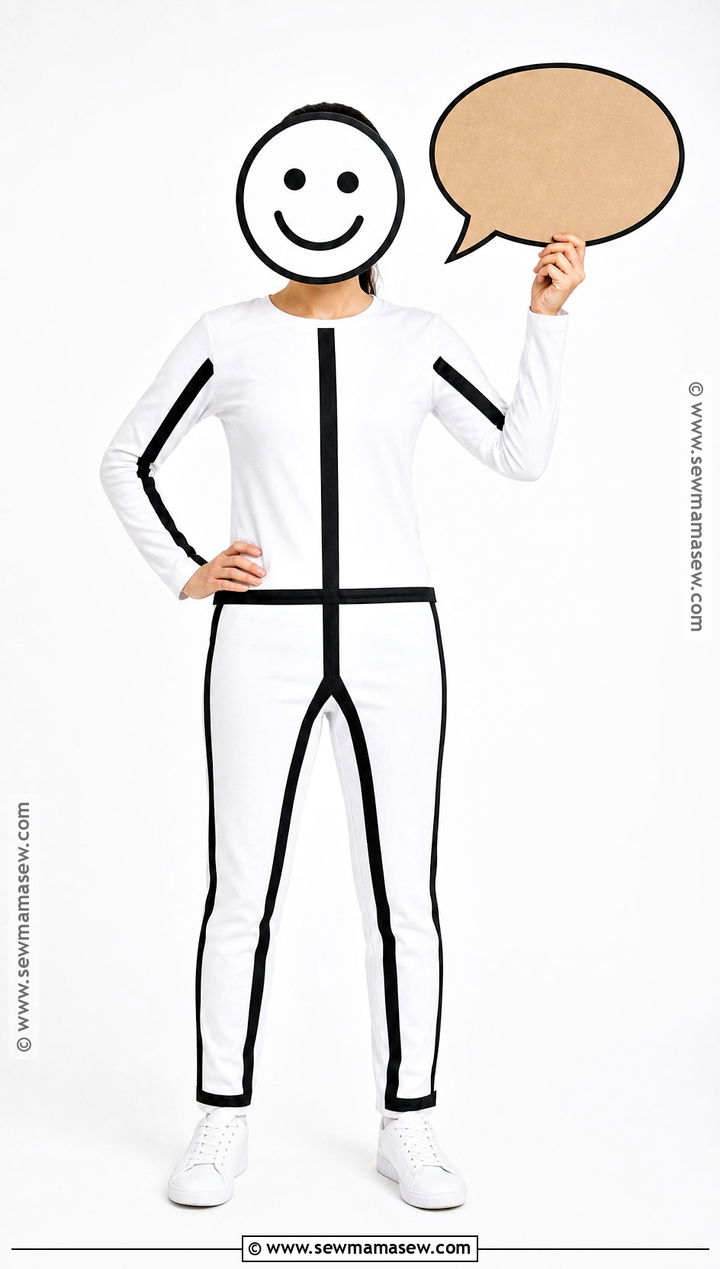 Simple Stick Figure Costume - 40 simple costume ideas
