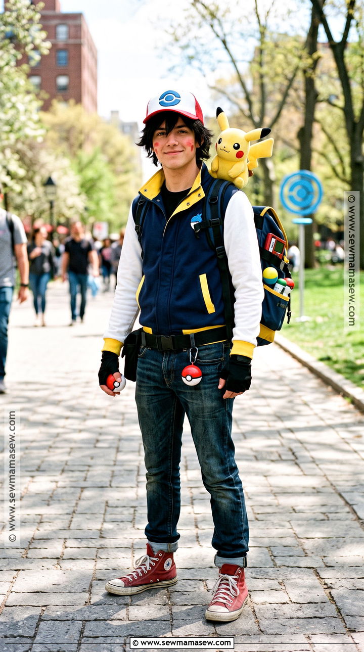 Sinnoh Ash Ketchum Costume - 30 ash costume ideas