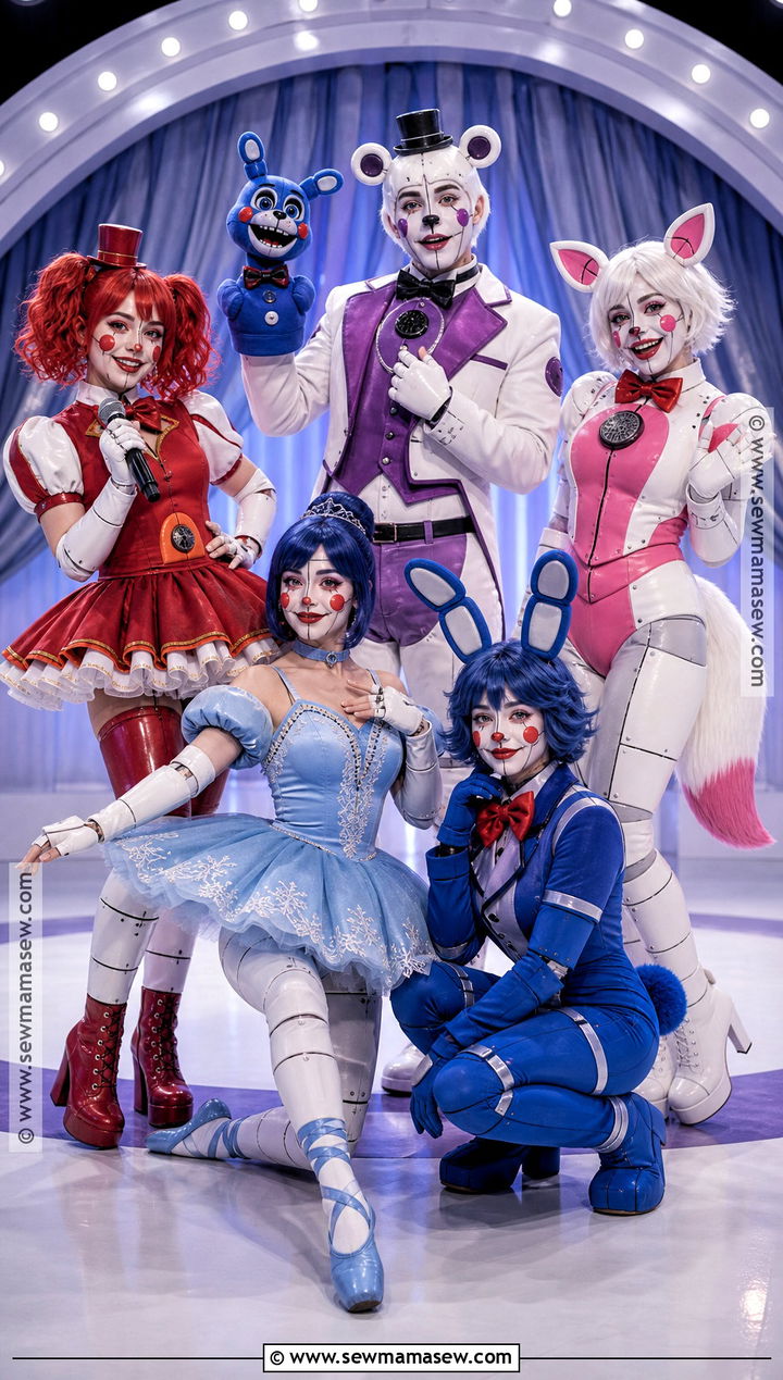 Sister Location FNAF Group Costume - 30 fnaf group costume ideas