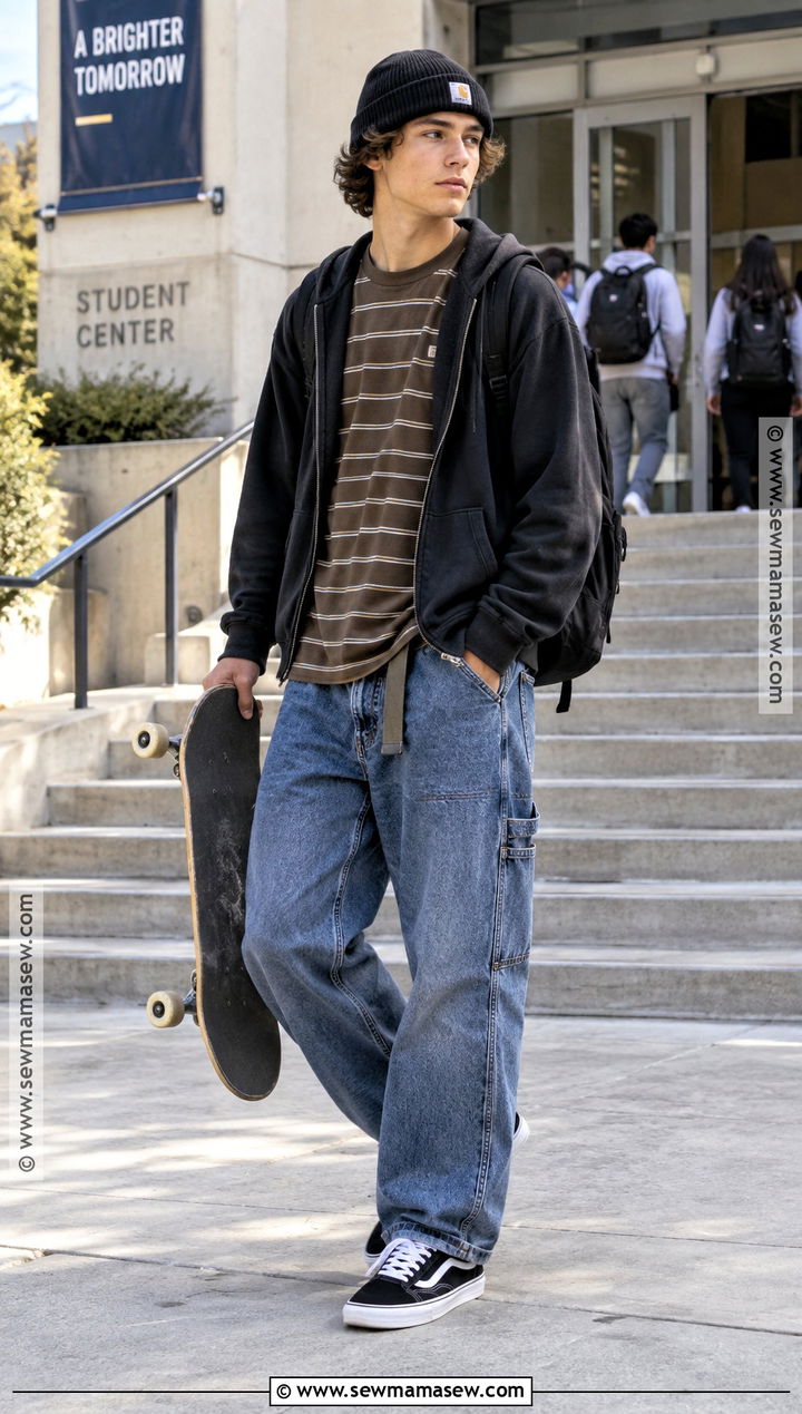 Skater Back To School Outfit - 15 back to school outfits alternative