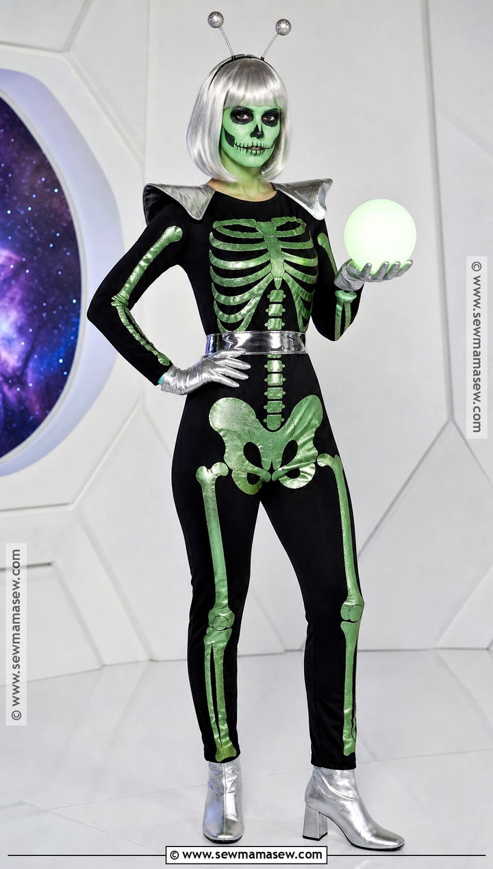 Skeleton Alien Costume - 40 skeleton costume ideas