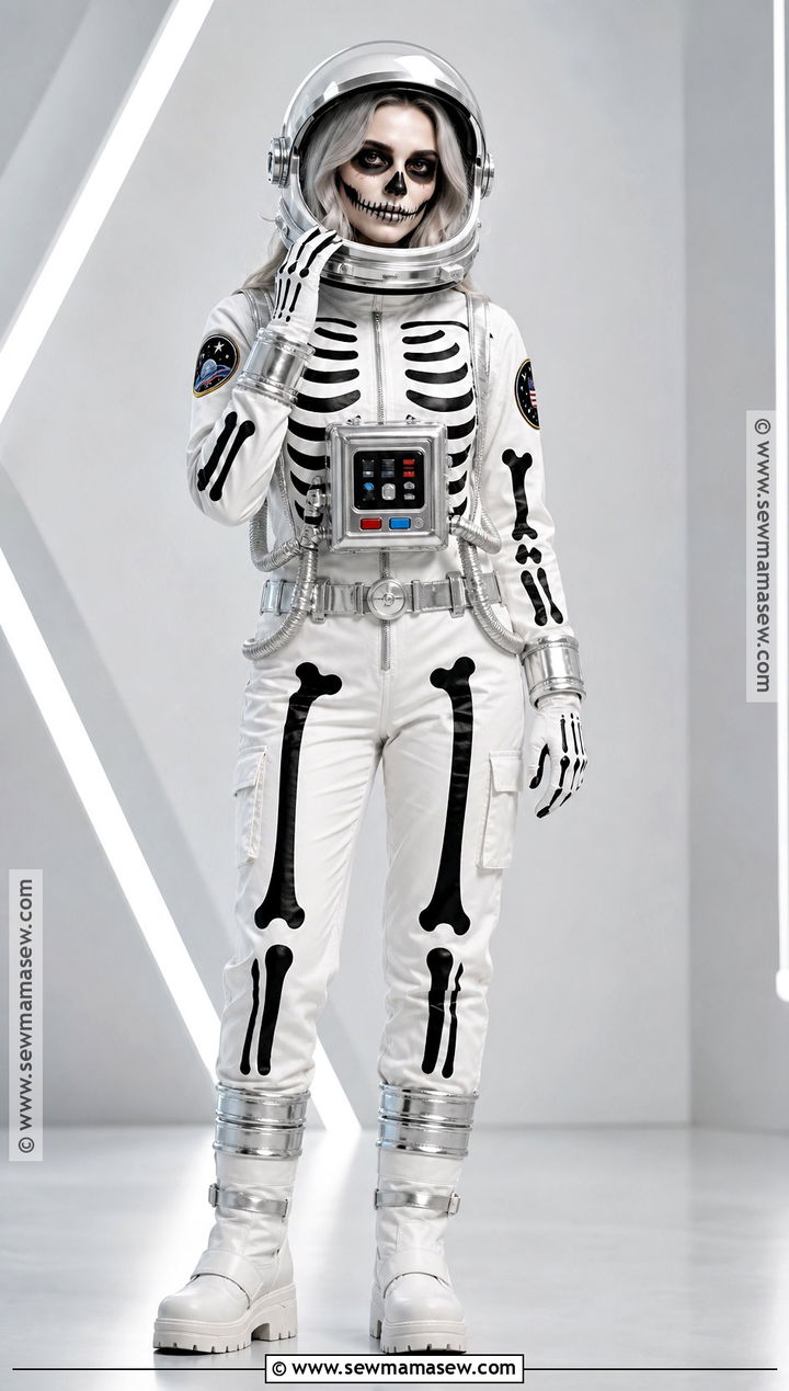 Skeleton Astronaut Costume - 40 skeleton costume ideas
