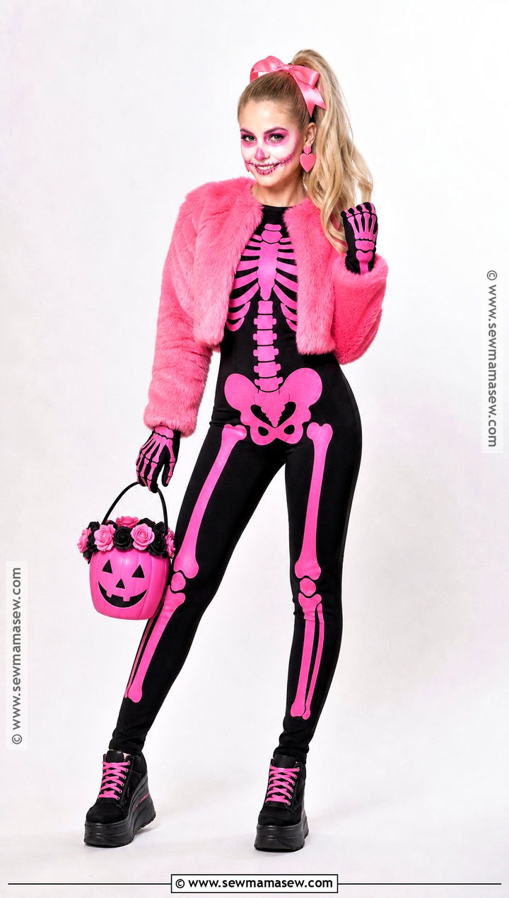 Skeleton Barbie Costume - 30 halloween costumes barbie