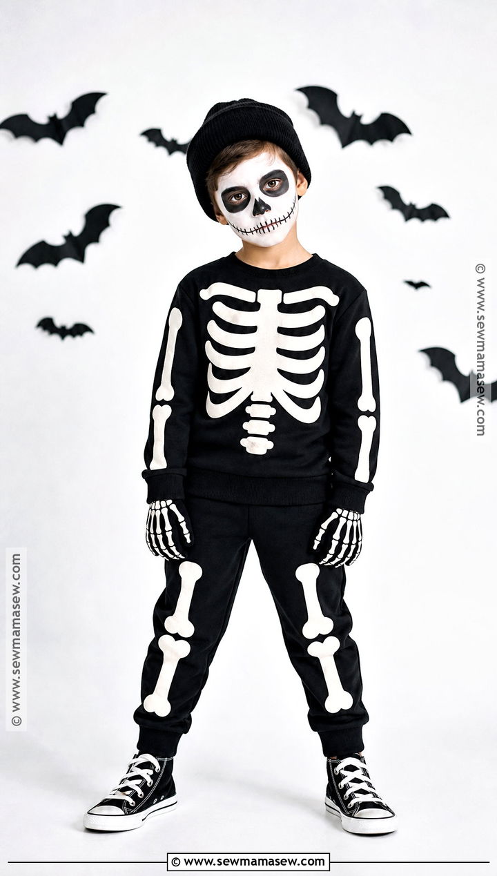 Skeleton Costume For Kids - 40 halloween costumes for kids