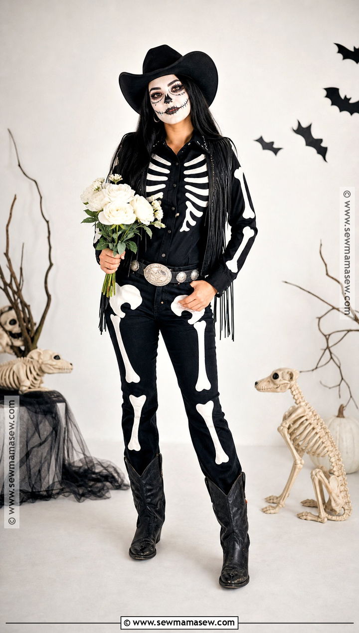 Skeleton Cowboy Costume - 35 cowboy costume women's ideas
