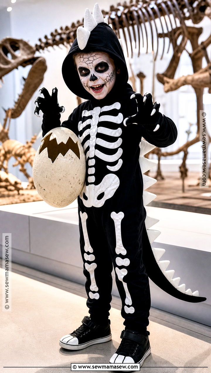 Skeleton Dinosaur Costume - 40 skeleton costume ideas
