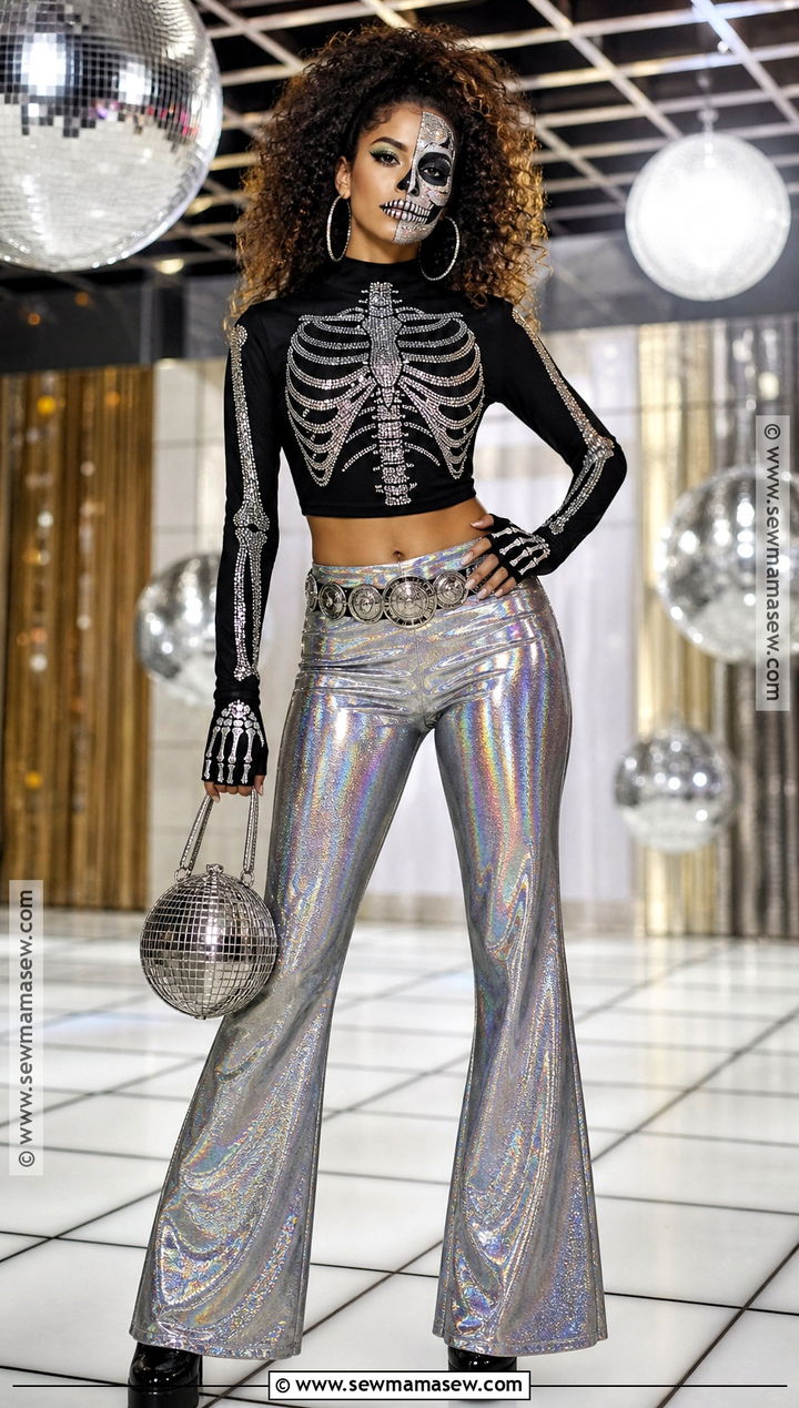 Skeleton Disco Costume - 35 Skeleton Costume Ideas for Women