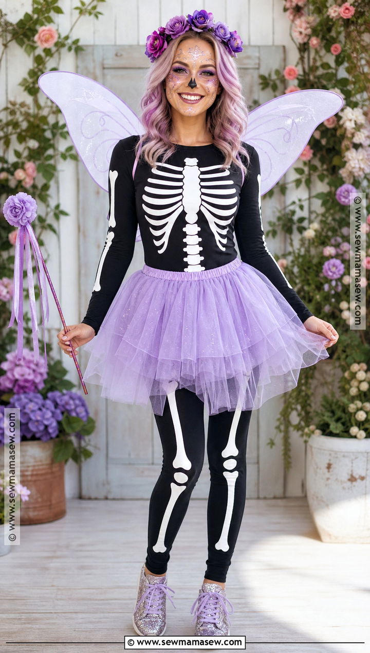 Skeleton Fairy Costume - 40 skeleton costume ideas