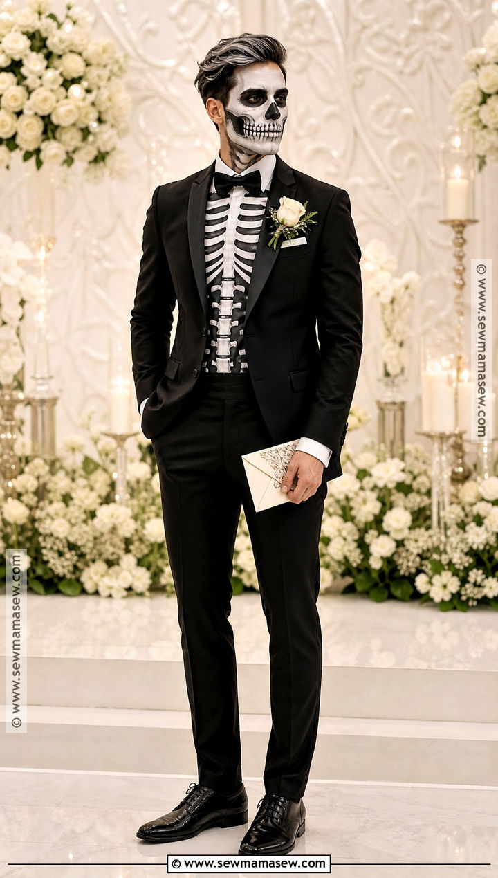 Skeleton Groom Costume - 30 Skeleton Costume Ideas
