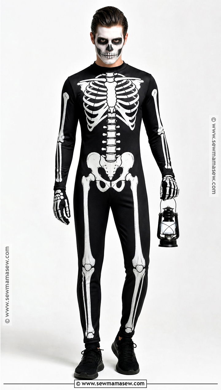 Skeleton Horror Costume - 40 horror costume ideas
