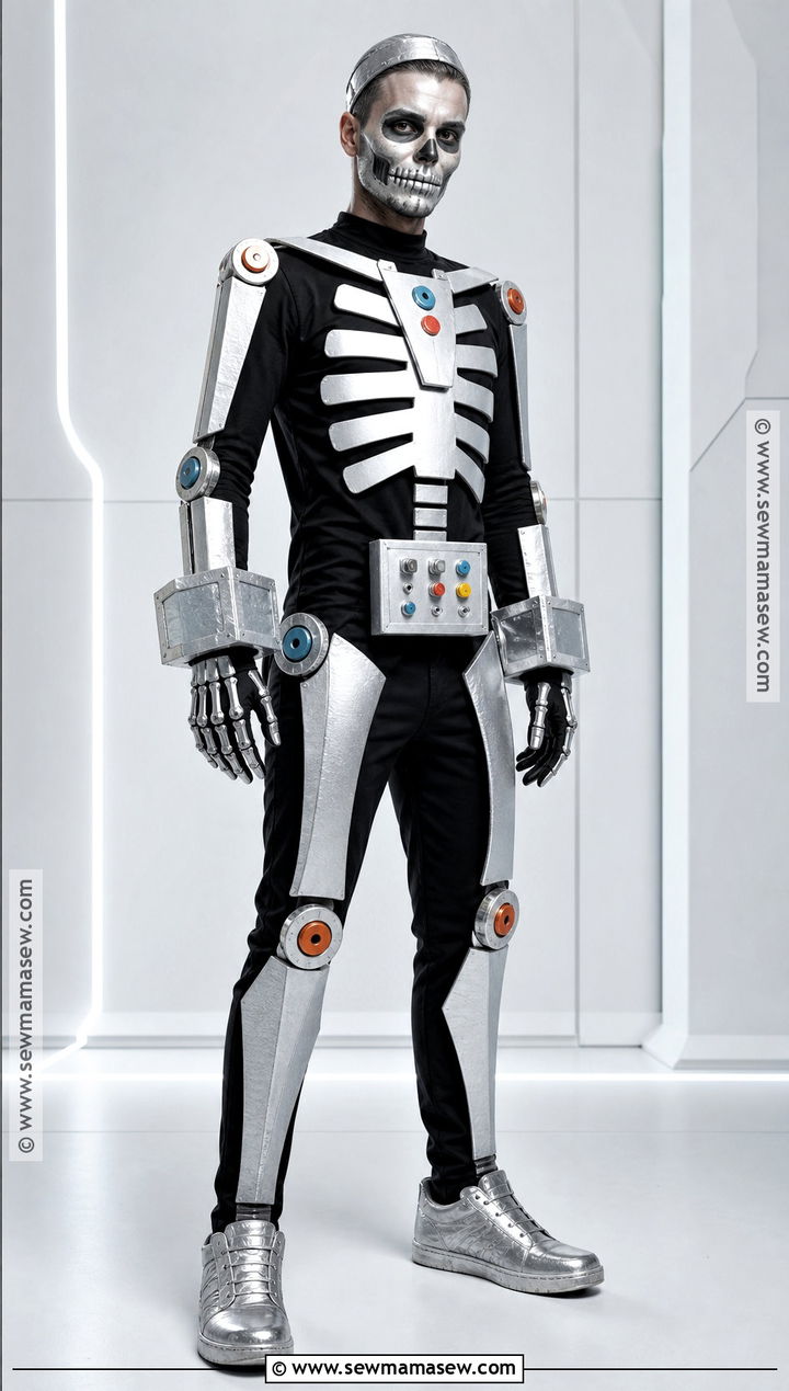 Skeleton Robot Costume - 40 skeleton costume ideas