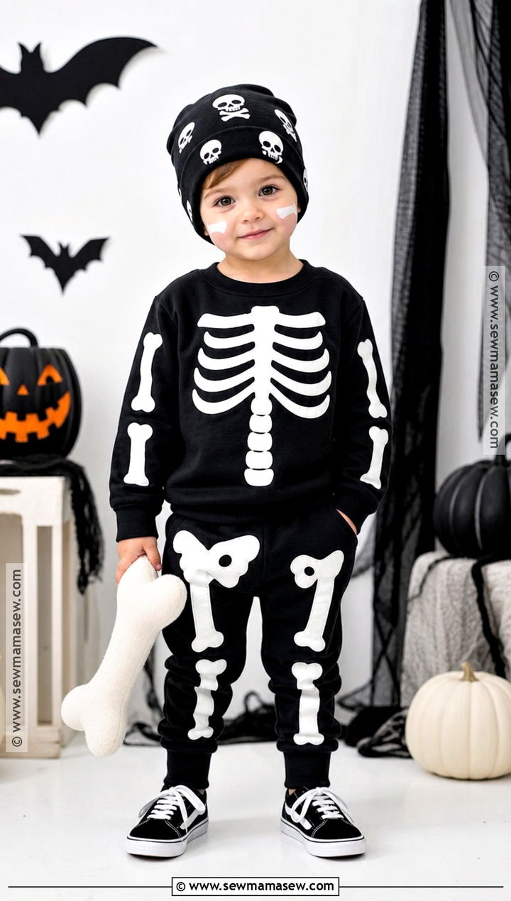 Skeleton Toddler Boy Halloween Costume - 30 toddler boy halloween costume ideas