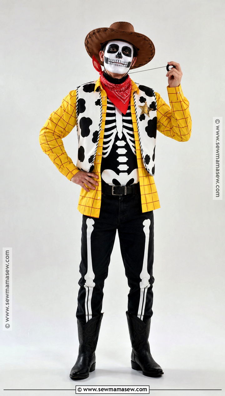 Skeleton Woody Halloween Costume - 30 Woody Halloween Costume Ideas