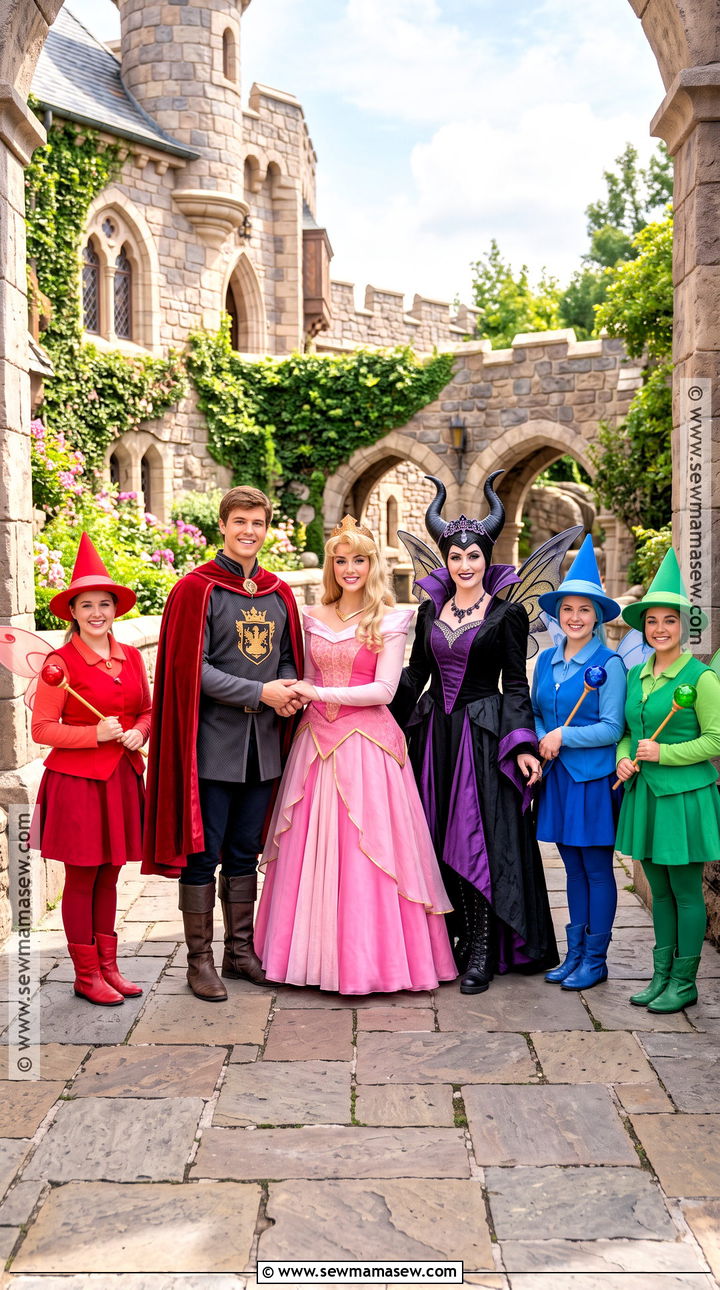 Sleeping Beauty Family Costume - 45 aurora costume ideas