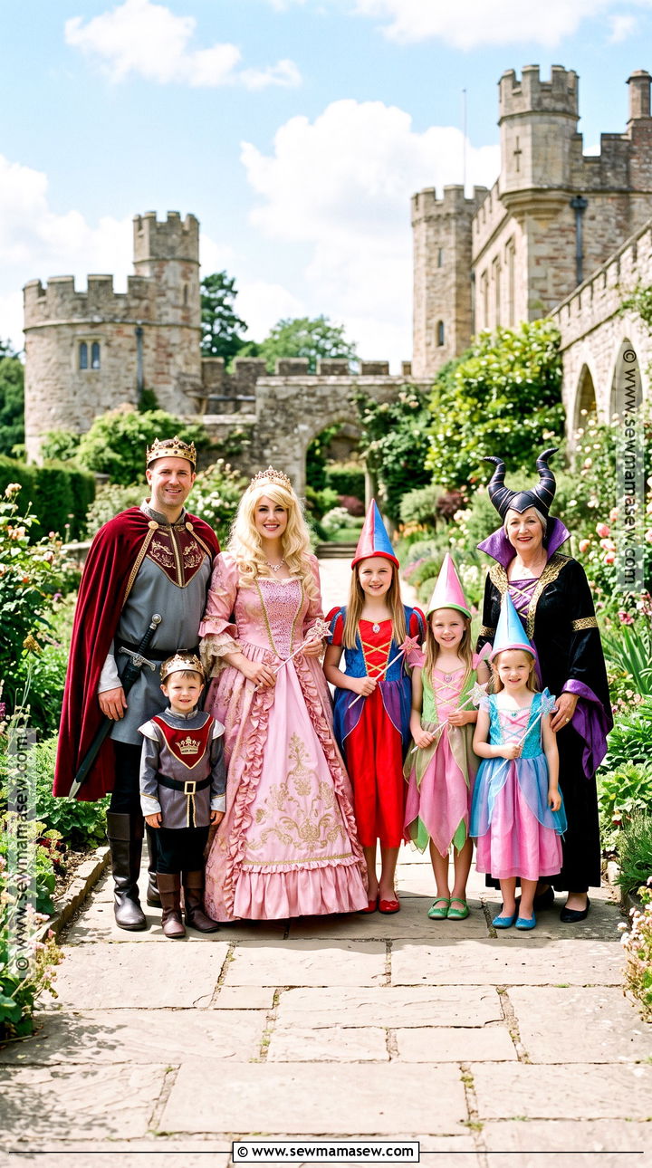 Sleeping Beauty Family Costume - 35 disney family costumes