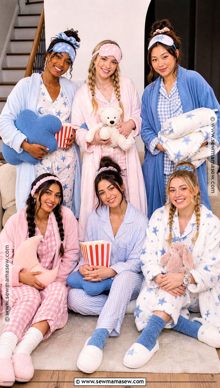 Sleepover Pajama Group Costume - 35 easy group costumes