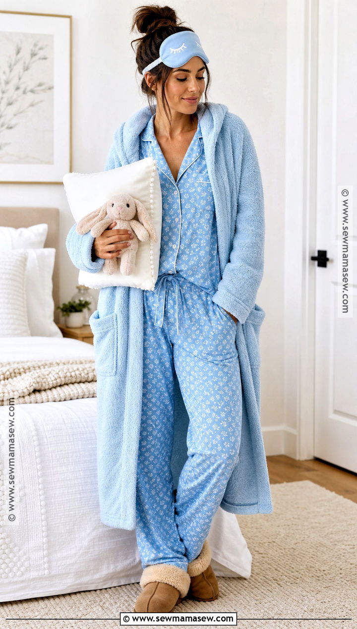 Sleepy Pajama Costume With Eye Mask - 30 Very Simple Halloween Costumes